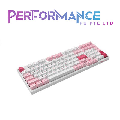 AKKO Keyboard 3098B RGB 3Mode Wireless - Prunus Lannesiana (Akko Jelly Blue Tactile)/(Akko Jelly White) AK-6925758617529(1 YEAR WARRANTY BY TECH DYNAMIC PTE LTD)