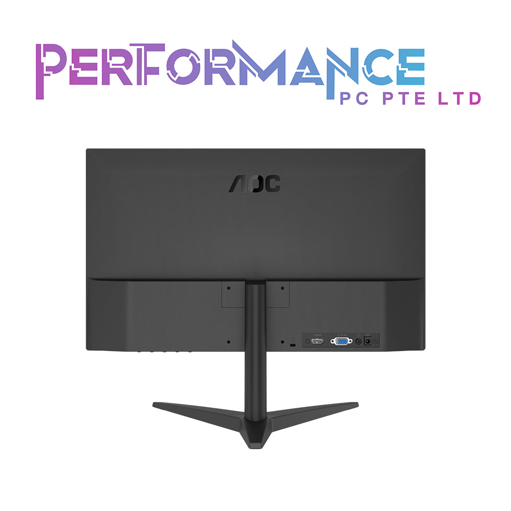AOC 21.5 inch 22 inch 22B1HS Full HD Monitor HDMI VGA Low Blue performance pc pte ltd