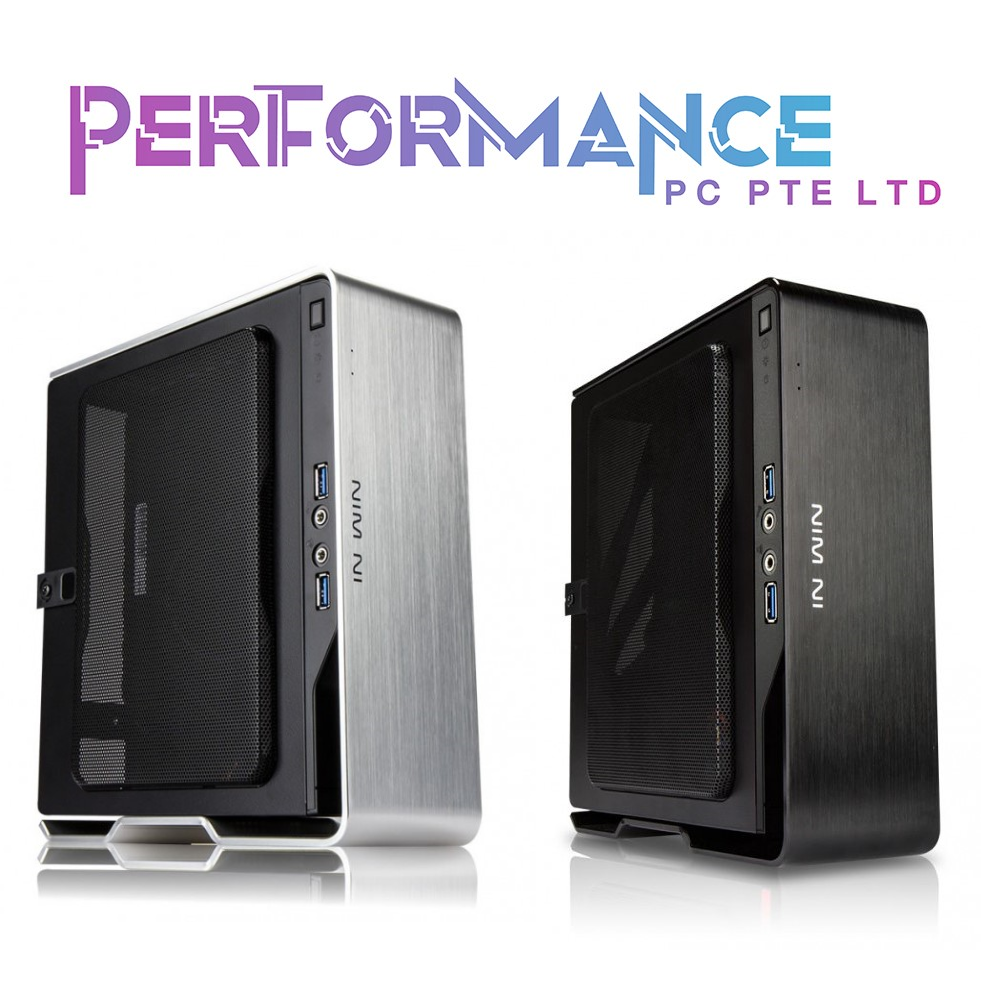 InWin Chopin Black/Silver SECC Mini-ITX Tower Case With 150W Power Supply (2 YEARS WARRANTY BY AVERTEK ENTERPRISES PTE LTD)