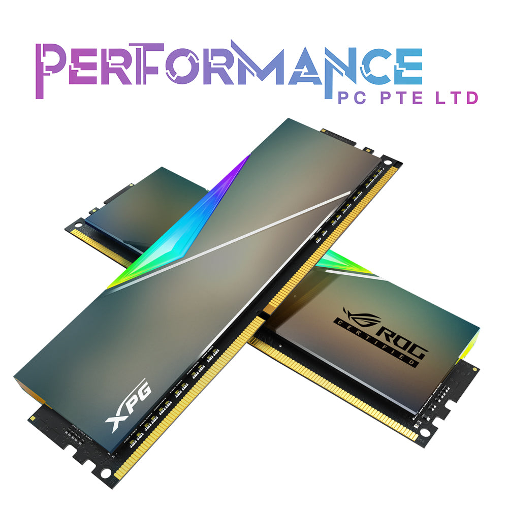 ADATA ROG Certified XPG SPECTRIX D50 DDR4-3600 CL17 2x8GB KIT (BLACK) (LIFETIME LIMITED WARRANTY BY TECH DYNAMIC PTE LTD)