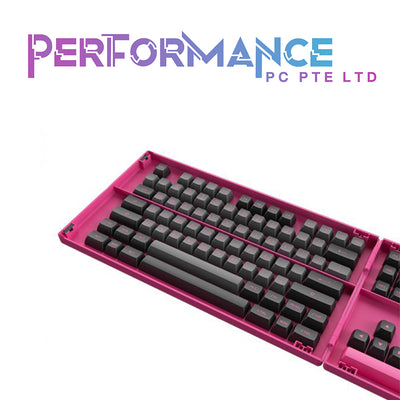 AKKO Keycap - ASA Profile - Black & Rose (197pcs) (1 YEAR WARRANTY BY TECH DYNAMIC PTE LTD)