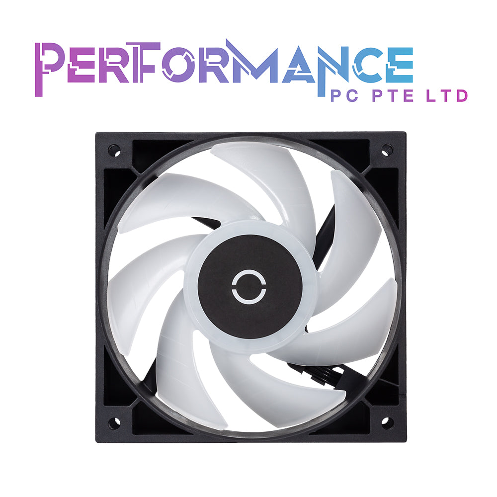 Tecware Omni P12/P14 Fans, 3/2 Fan Pack Black/White (1 YEAR WARRANTY BY TECH DYNAMIC PTE LTD)