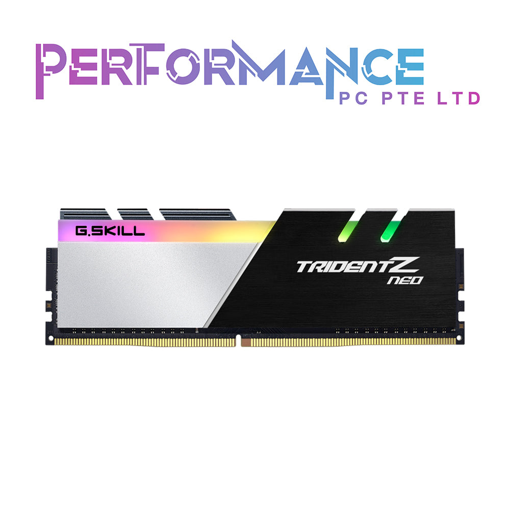 G.Skill GSKILL Trident Z Neo DDR4-3200MHz/3600MHz/3800MHz 8GB/16GB/32GB DDR4 RAM Desktop Memory (LIMITED LIFETIME WARRANTY BY CORBELL TECHNOLOGY PTE LTD)