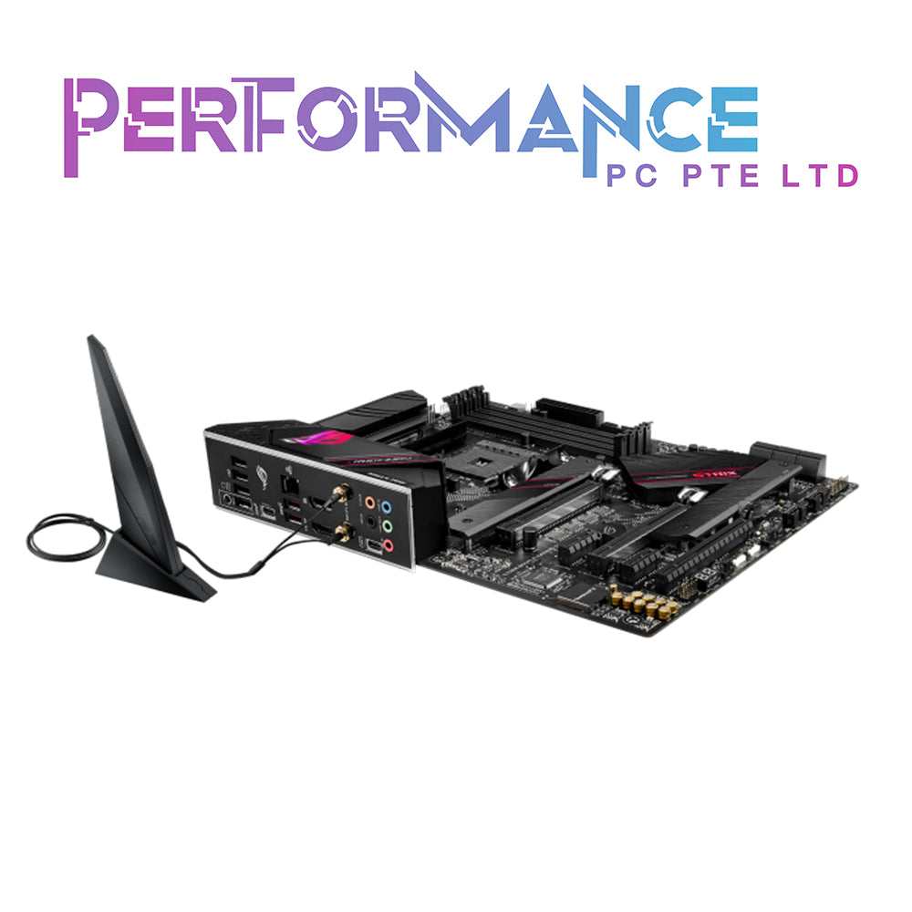 ASUS ROG Strix B550-E Gaming AMD B550 Ryzen AM4 ATX motherboard (PCIe 4.0, 16 power stages, Intel WiFi 6, Intel 2.5 Gb Ethernet, dual M.2, AI Noise-Canceling Microphone, USB 3.2 Gen 2 (3 YEARS WARRANTY BY AVERTEK ENTERPRISES PTE LTD)