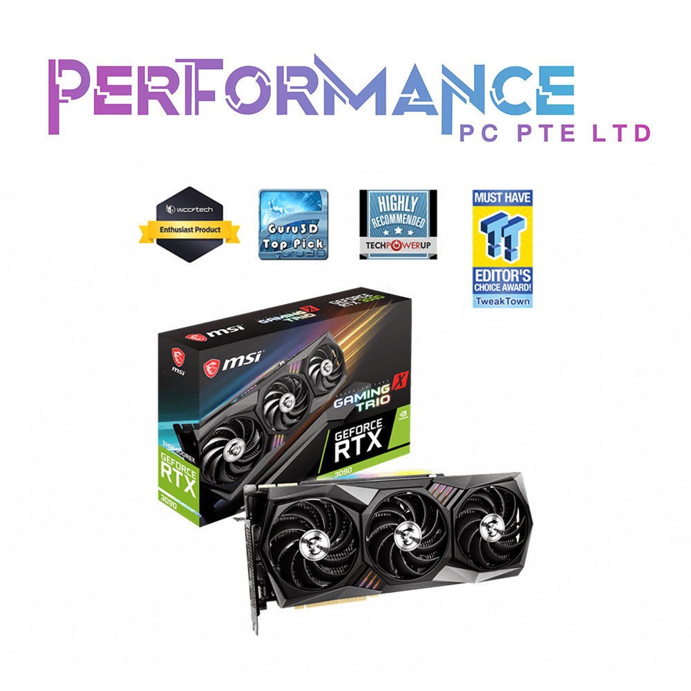 MSI RTX 3090 GAMING X TRIO 24G (3 YEARS WARRANTY BY CORBELL TECHNOLOGY PTE LTD)