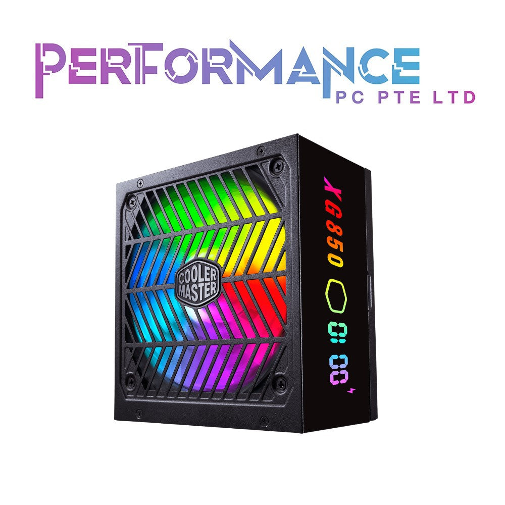 COOLERMASTER XG PLUS PLATINUM 750W/850W FULL MODULAR ARGB PSU (10 YEARS WARRANTY BY BAN LEONG TECHNOLOGIES PTE LTD)