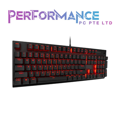 CORSAIR K60 PRO Mechanical Gaming Keyboard (Red LED) - Cherry VIOLA (2 YEARS WARRANTY BY CONVERGENT SYSTEMS PTE LTD)