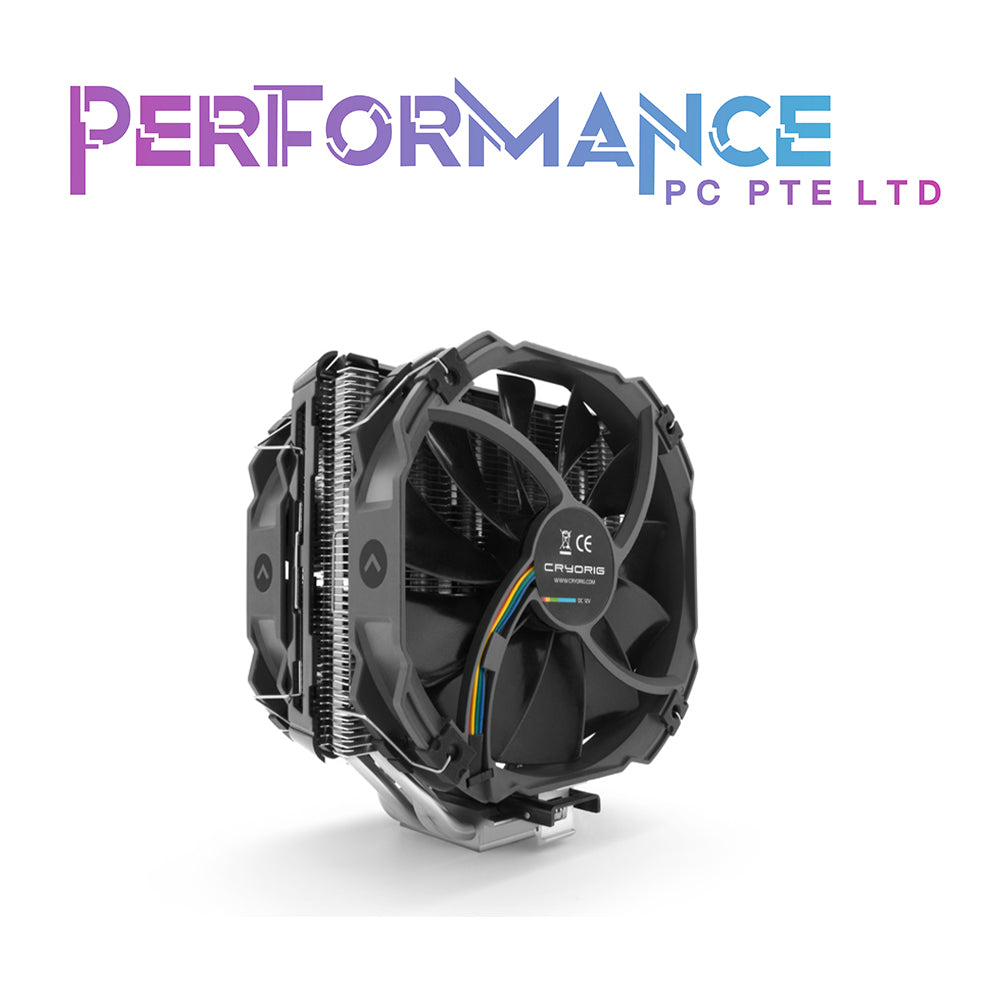 CRYORIG R5 Single tower CPU AIR COOLER heatsink with 2*XF140 140mm (3 YEARS WARRANTY BY CORBELL TECHNOLOGY PTE LTD)