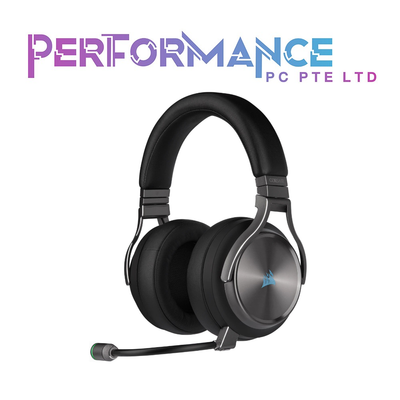 CORSAIR Gaming Virtuoso RGB Wireless SE High-Fidelity Gaming Headset - Espresso/Gunmetal (2 YEARS WARRANTY BY CONVERGENT SYSTEMS PTE LTD)