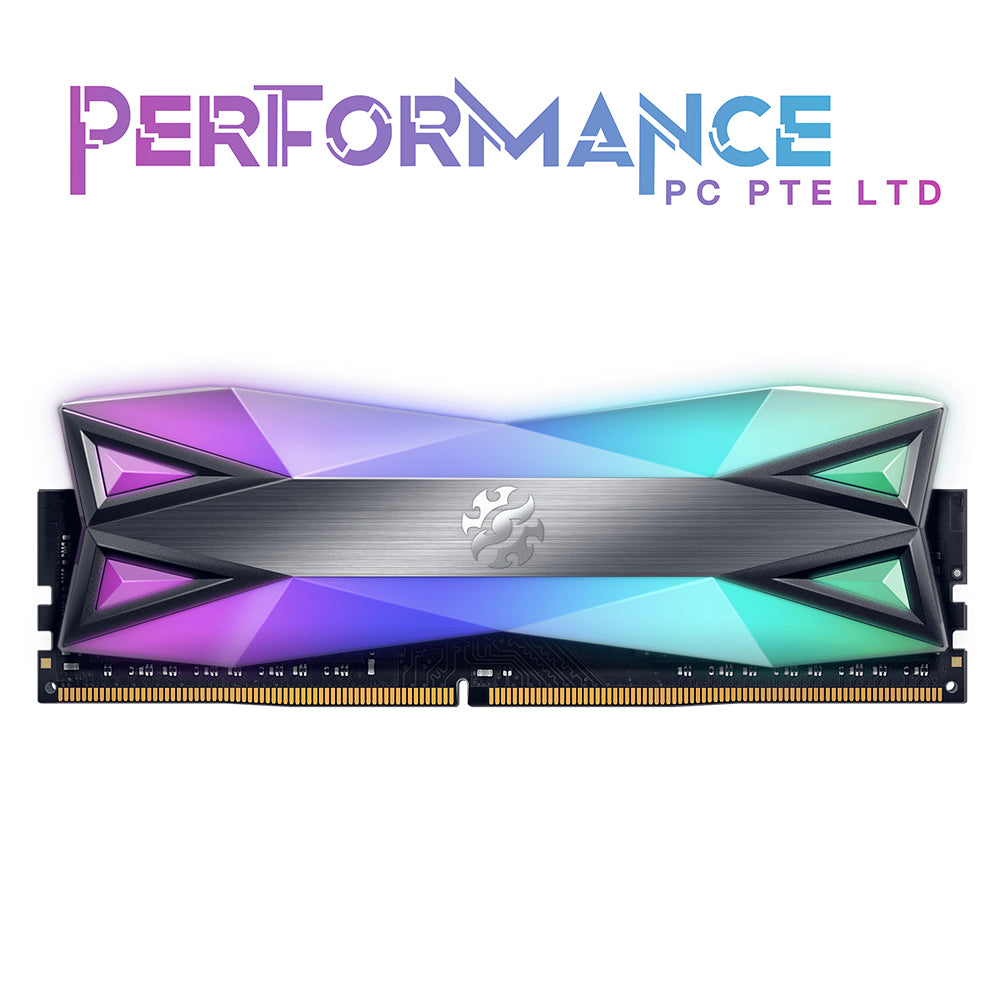 ADATA XPG SPECTRIX D60G DDR4-3200 CL16 2x8gb KIT Black (LIFETIME LIMITED WARRANTY BY TECH DYNAMIC PTE LTD)