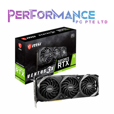 MSI GeForce RTX™ 3090 VENTUS 3X 24G OC (3 YEARS WARRANTY BY CORBELL TECHNOLOGY PTE LTD)