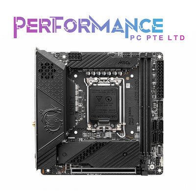 MSI MEG Z690I UNIFY DDR5 (3 YEARS WARRANTY BY CORBELL TECHNOLOGY PTE LTD)