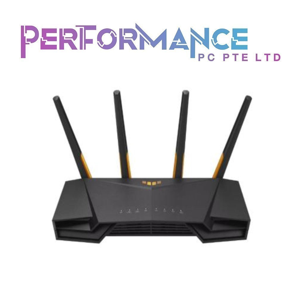 ASUS TUF Gaming AX4200 Dual Band WiFi 6 Gaming Router with Mobile Game Mode, 3 steps port forwarding, 2.5Gbps port, AiMesh for mesh WiFi, AiProtection Pro network security (3 YEARS WARRANTY BY AVERTEK ENTERPRISES PTE LTD)