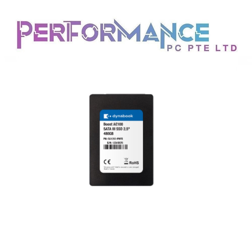 Dynabook Boost AE100 AE 100 2.5 SATA III Drives 240GB/ 480GB/ 960GB (3 YEARS WARRANTY ONE TO ONE EXCHANGE BY DYNABOOK)