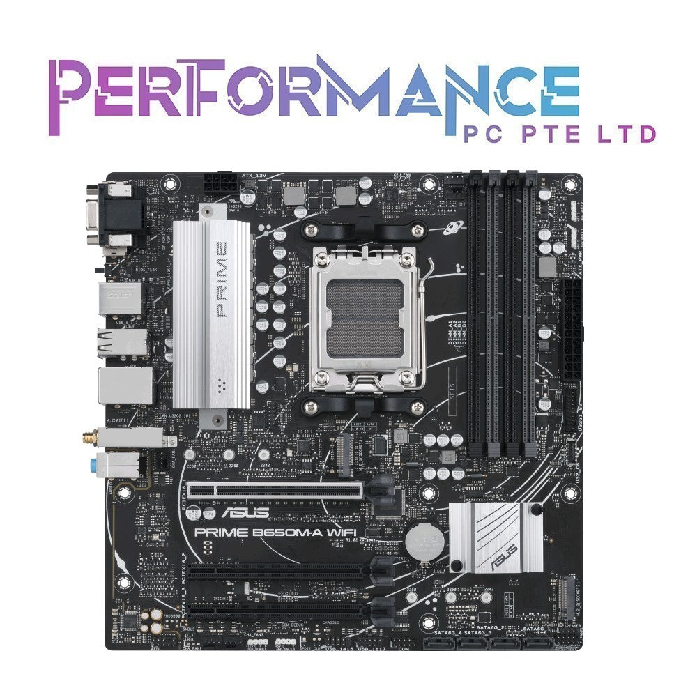 PRIME B650M-A WIFI-CSM DDR5, B650M A WIFI CSM PCIe 5.0 M.2 support (3 YEARS WARRANTY BY AVERTEK ENTERPRISES PTE LTD)