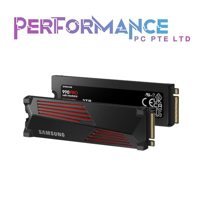 Samsung 990 Pro NVMe 2.0 with/without heatsink (5 YEARS WARRANTY BY ETERNAL ASIA DISTRIBUTION PTE LTD)