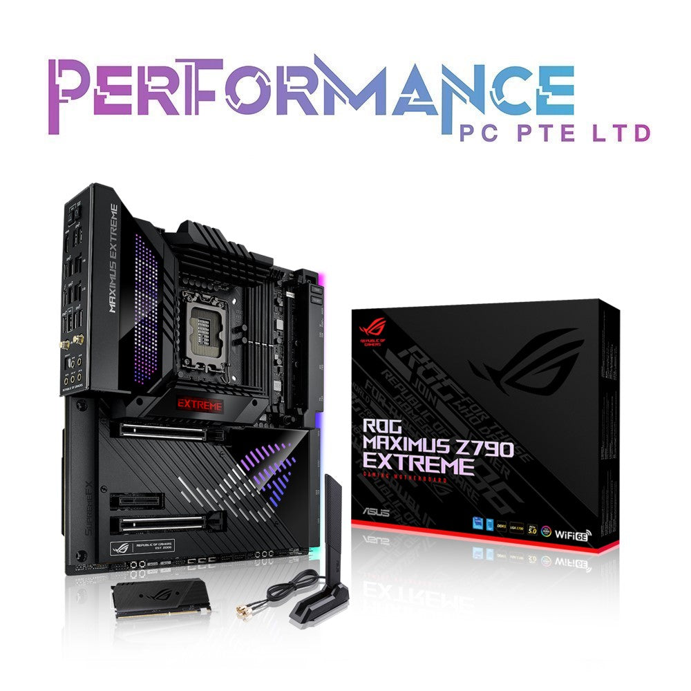 Asus ROG MAXIMUS Z790 EXTREME Motherboard (3 YEARS WARRANTY BY BAN LEONG TECHNOLOGIES PTE LTD)