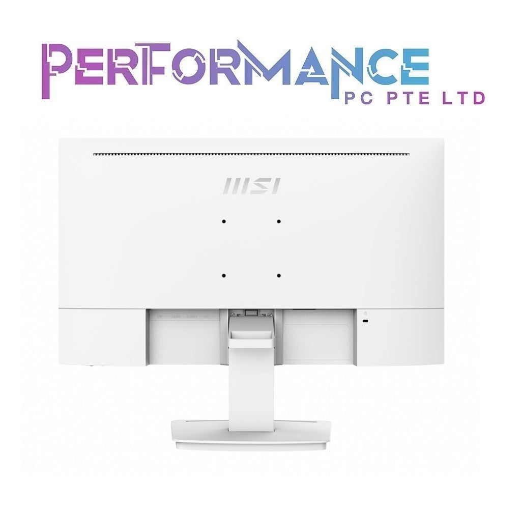 MSI PRO MP243W 24"/FHD/Flatscreen/IPS Panel/75hs/5ms/Less Blue Light/Anti-Flicker/Speakers (3YEARS WARRANTY BY CORBELL TECHNOLOGY PTE LTD)