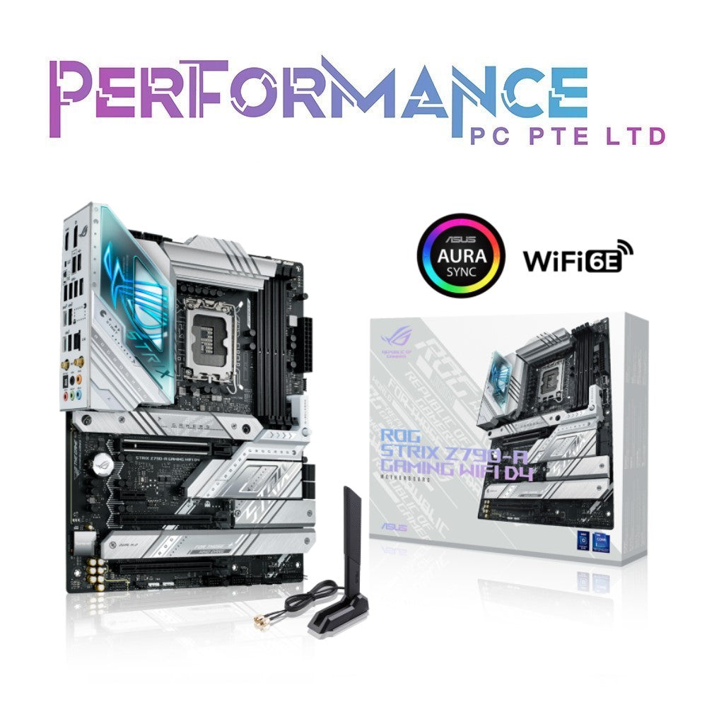 ROG STRIX Z790-A Z790A Z790 A GAMING WIFI D4 Gaming Motherboard (3 YEARS WARRANTY BY BAN LEONG TECHNOLOGIES PTE LTD)