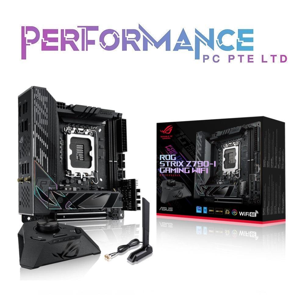 Asus ROG STRIX Z790-I Z790I Z790 I GAMING WIFI Gaming Motherboard (3 YEARS WARRANTY BY BAN LEONG TECHNOLOGIES PTE LTD)