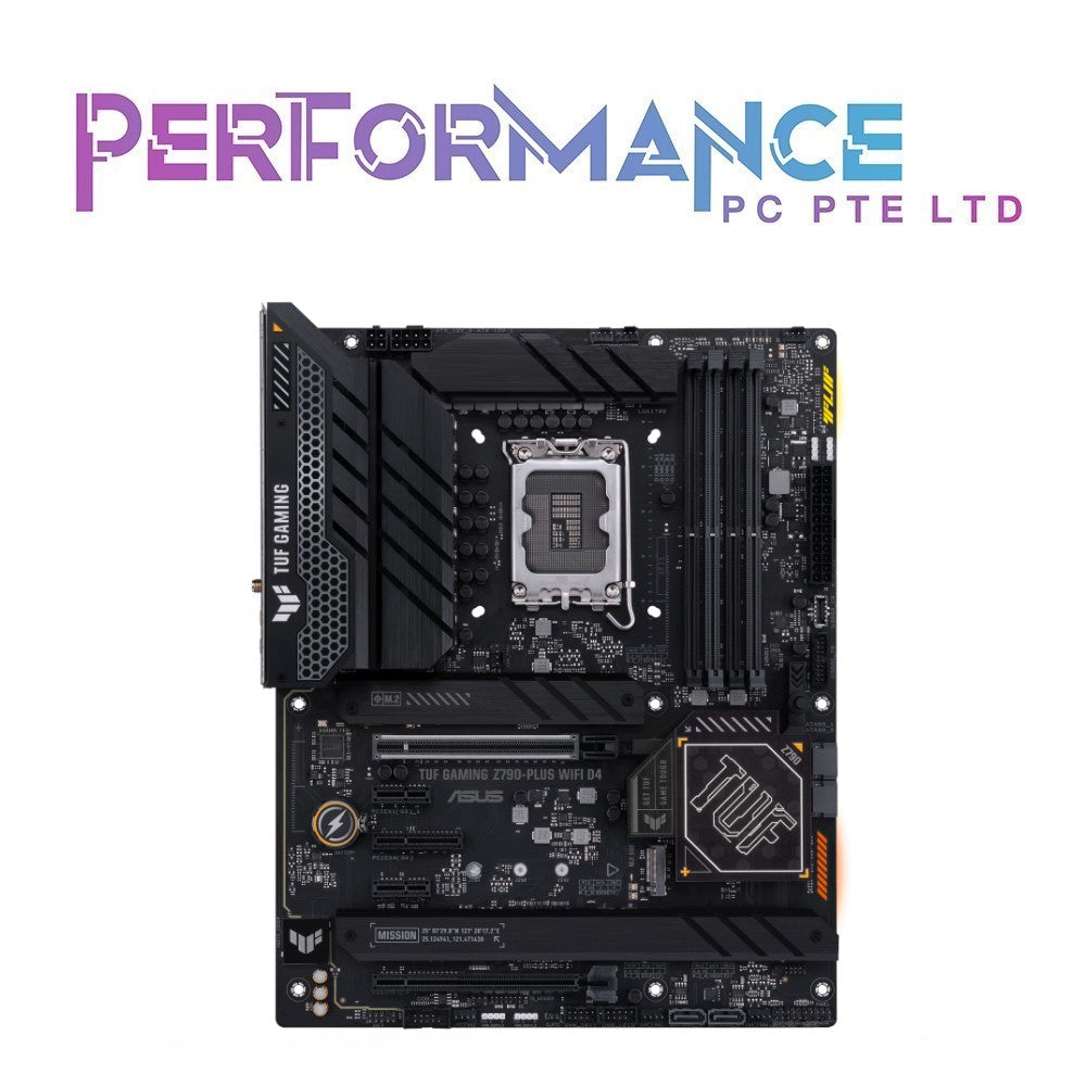 Asus TUF GAMING Z790-PLUS Z790 PLUS WIFI D4 Gaming Motherboard (3 YEARS WARRANTY BY BAN LEONG TECHNOLOGIES PTE LTD)