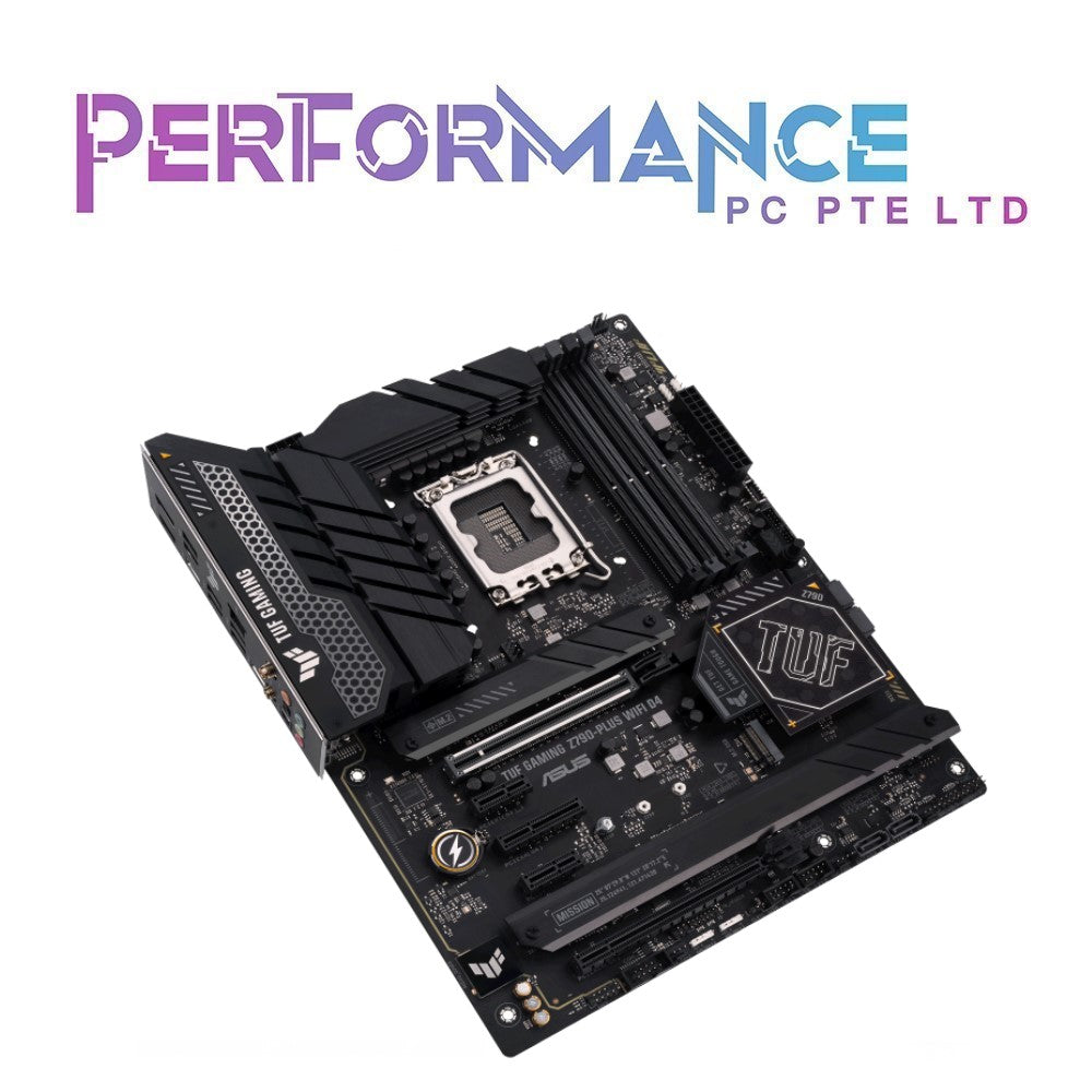 Asus TUF GAMING Z790-PLUS Z790 PLUS WIFI D4 Gaming Motherboard (3 YEARS WARRANTY BY BAN LEONG TECHNOLOGIES PTE LTD)