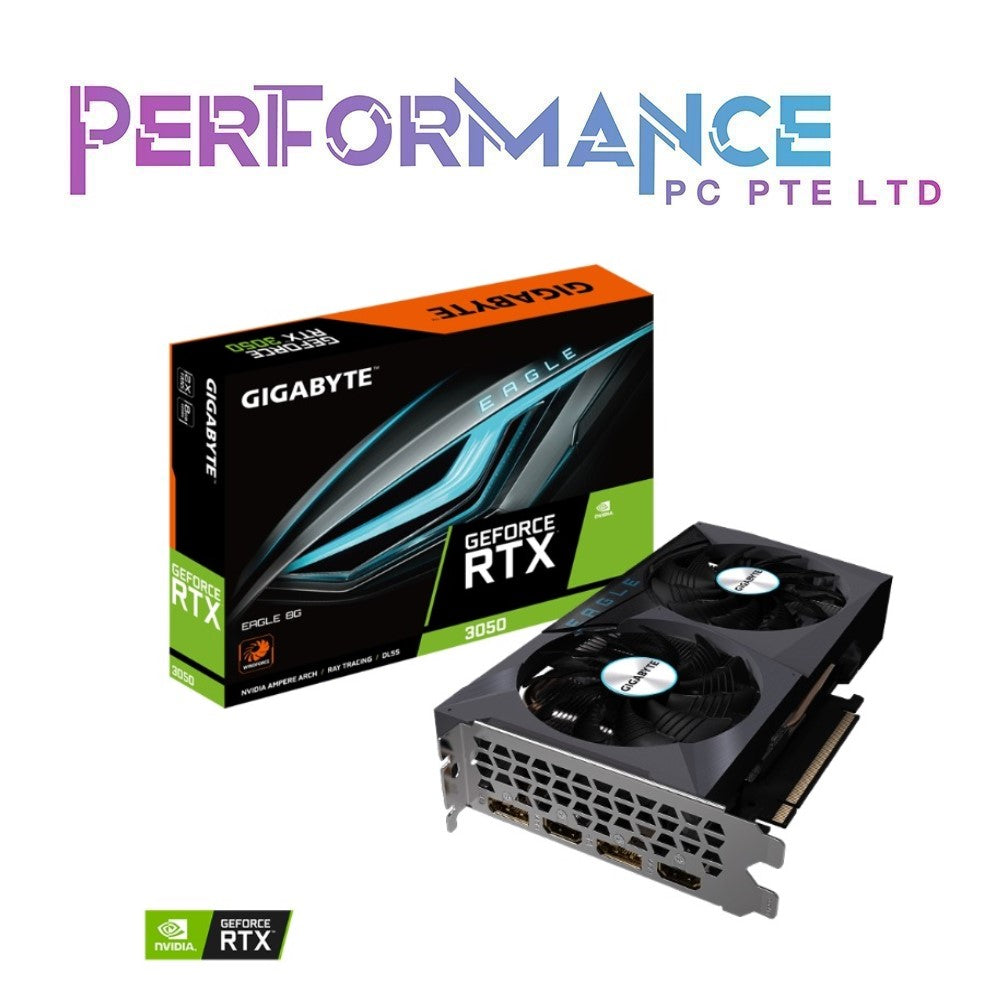 GIGABYTE GEFORCE RTX 3050 EAGLE OC 8GB GDDR6 (3 YEARS WARRANTY BY CDL TRADING PTE LTD)