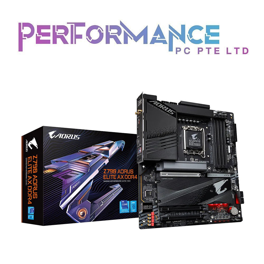 Gigabyte Z790 AORUS ELITE AX DDR4 Gaming Motherboard (3 YEARS WARRANTY BY CDL TRADING PTE LTD)