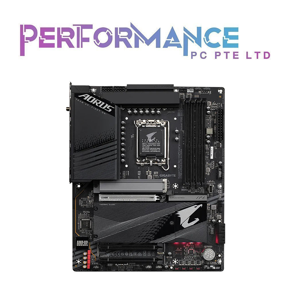 Gigabyte Z790 AORUS ELITE AX DDR4 Gaming Motherboard (3 YEARS WARRANTY BY CDL TRADING PTE LTD)