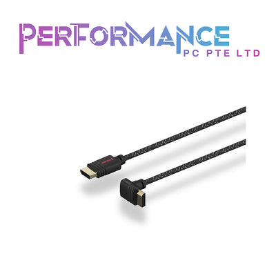 SSUPD DisplayPort 1.4 90 Degree Cable 2m (1 YEAR WARRANTY BY CORBELL TECHNOLOGY PTE LTD)
