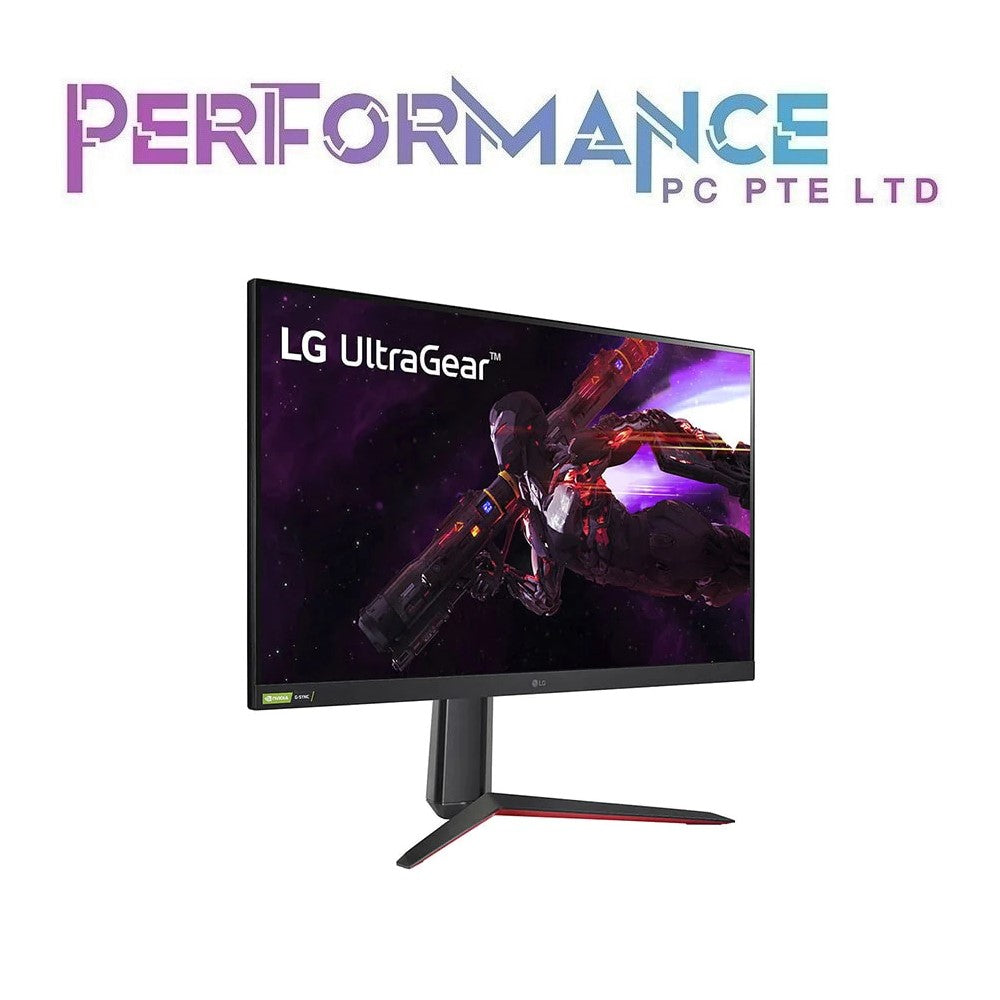 LG UltraGear 32GP850-B 31.5'' QHD Nano IPS Gaming Monitor Resp. Time 1ms Refresh Rate 165Hz (Overclock 180Hz) (3 YEARS WARRANTY BY LG)