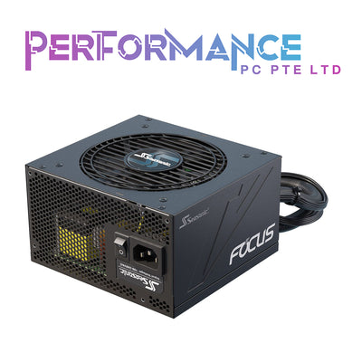 Seasonic FOCUS GM-750, 750W 80+ Gold, Semi-Modular, Fits All ATX Systems, Fan Control in Silent and Cooling Mode (7 YEARS WARRANTY BY CORBELL TECHNOLOGY PTE LTD)