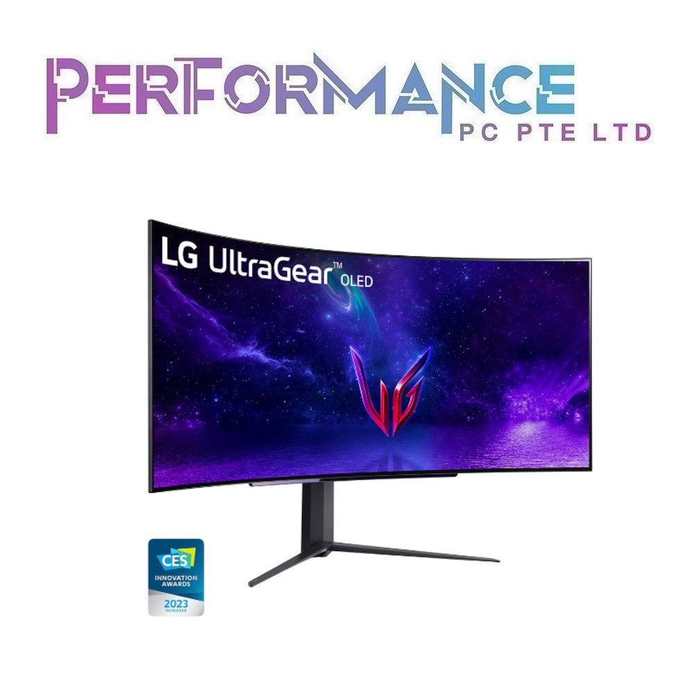 LG 45GR95QE-B 45'' UltraGear™ OLED Curved Gaming Monitor WQHD Resp. Time 0.03ms Refresh Rate 240hz (3 YEARS WARRANTY BY LG)