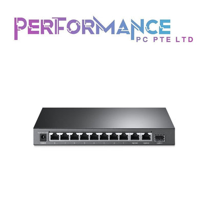 TP-Link TL-SL1311MP 8-Port 10/100Mbps + 3-Port Gigabit Desktop Switch with 8-Port PoE+