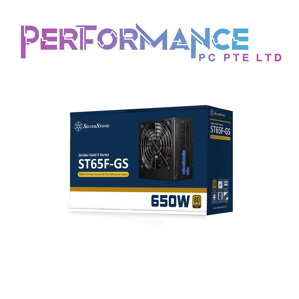 SILVERSTONE ST65F-GS Strider Gold 650W 80 Plus Gold, Full Modular power supply (3 YEARS WARRANTY BY AVERTEK ENTERPRISES PTE LTD)