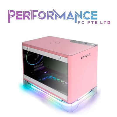 InWin A1 Plus mini-ITX Pink Includes 650W 80Plus Gold PSU (2 YEARS WARRANTY BY AVERTEK ENTERPRISES PTE LTD)