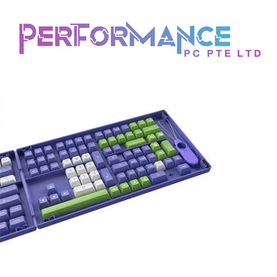 AKKO Keycap - ASA Profile - Very Peri (197pc) (1 YEAR WARRANTY BY TECH DYNAMIC PTE LTD)