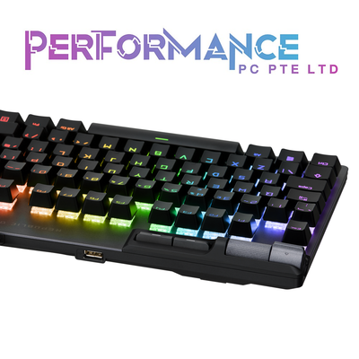 ASUS ROG STRIX FLARE II Hot-swappable ROG NX Red Switches, PBT doubleshot keycaps, LED Display, Media controls, USB passthrough, Wrist rest (2 YEARS WARRANTY BY BAN LEONG TECHNOLOGIES PTE LTD)