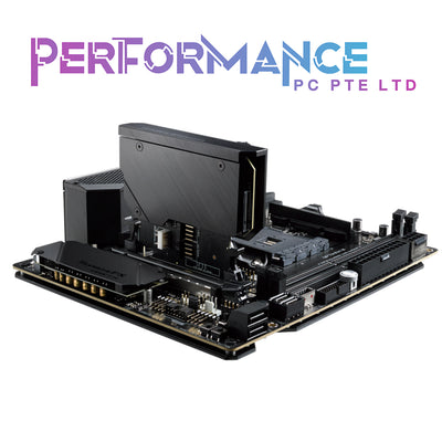 ASUS ROG Crosshair VIII Impact AMD AM4 X570 Mini-DTX enthusiast gaming motherboard with an SO-DIMM.2 card (dual M.2), Wi-Fi 6 (802.11 ax), PCIe 4.0, SupremeFX audio, SATA 6Gb/s and USB 3.2 Gen 2 (3 YEARS WARRANTY BY AVERTEK ENTERPRISES PTE LTD)