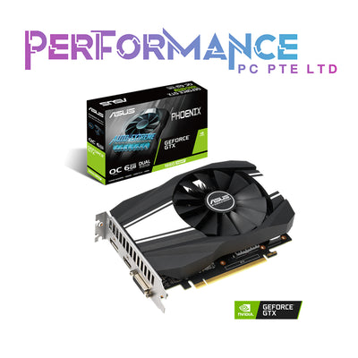 Asus GeForce GTX 1660 Super GTX1660Super Phoenix Fan OC Edition 6GB GDDR6 Graphics Card (3 YEARS WARRANTY BY AVERTEK ENTERPRISES PTE LTD)