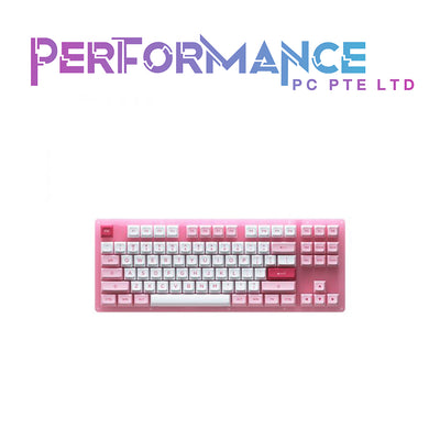 AKKO Keyboard RGB Hotswap - ACR87 Combo CS Jelly White/Black/Pink/Blue AKKO Keyboard (1 YEAR WARRANTY BY TECH DYNAMIC PTE LTD)