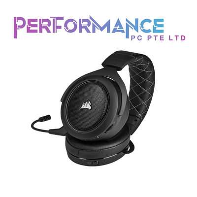 CORSAIR HS70 Pro Wireless Gaming Headset - Carbon/Cream (2 YEARS WARRANTY BY CONVERGENT SYSTEMS PTE LTD)