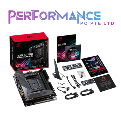 ASUS ROG Strix X570-I Gaming AMD X570 mini-ITX Gaming motherboard with PCIe 4.0, Aura Sync RGB, Intel Gigabit Ethernet, Wi-Fi 6 (802.11ax) (3 YEARS WARRANTY BY AVERTEK ENTERPRISES PTE LTD)