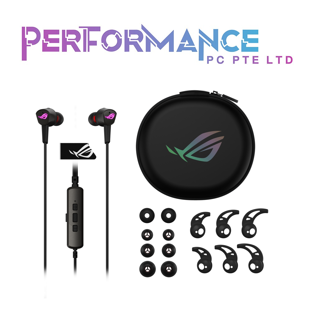 ASUS ROG CETRA II Gaming USB-C Wired Earphone With Active Noise Cancelation (2 YEARS WARRANTY BY BAN LEONG TECHNOLOGIES PTE LTD)