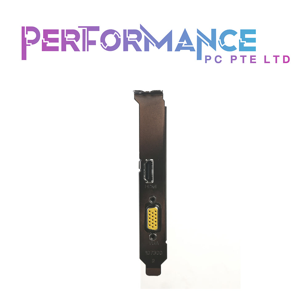 ZOTAC GeForce® GT 1030 2GB GDDR5 HDMI/VGA Low Profile (3+2 Years Warranty By Tech Dynamic Pte Ltd)
