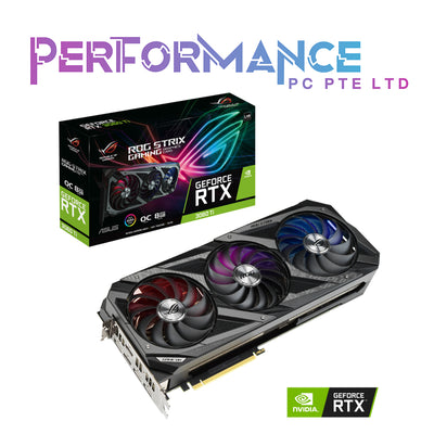 ASUS ROG Strix GeForce RTX 3060 Ti RTX3060Ti V2 OC Edition 8GB GDDR6 with LHR Graphics Card (3 YEARS WARRANTY BY AVERTEK ENTERPRISES PTE LTD)