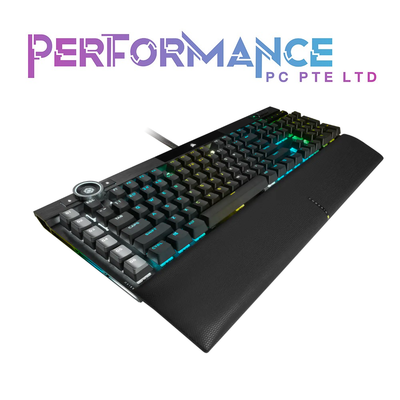 CORSAIR K100 RGB Optical-Mechanical Gaming Keyboard - Corsair OPX Keyswitches MIDNIGHT GOLD/BLACK (2 YEARS WARRANTY BY CONVERGENT SYSTEMS PTE LTD)