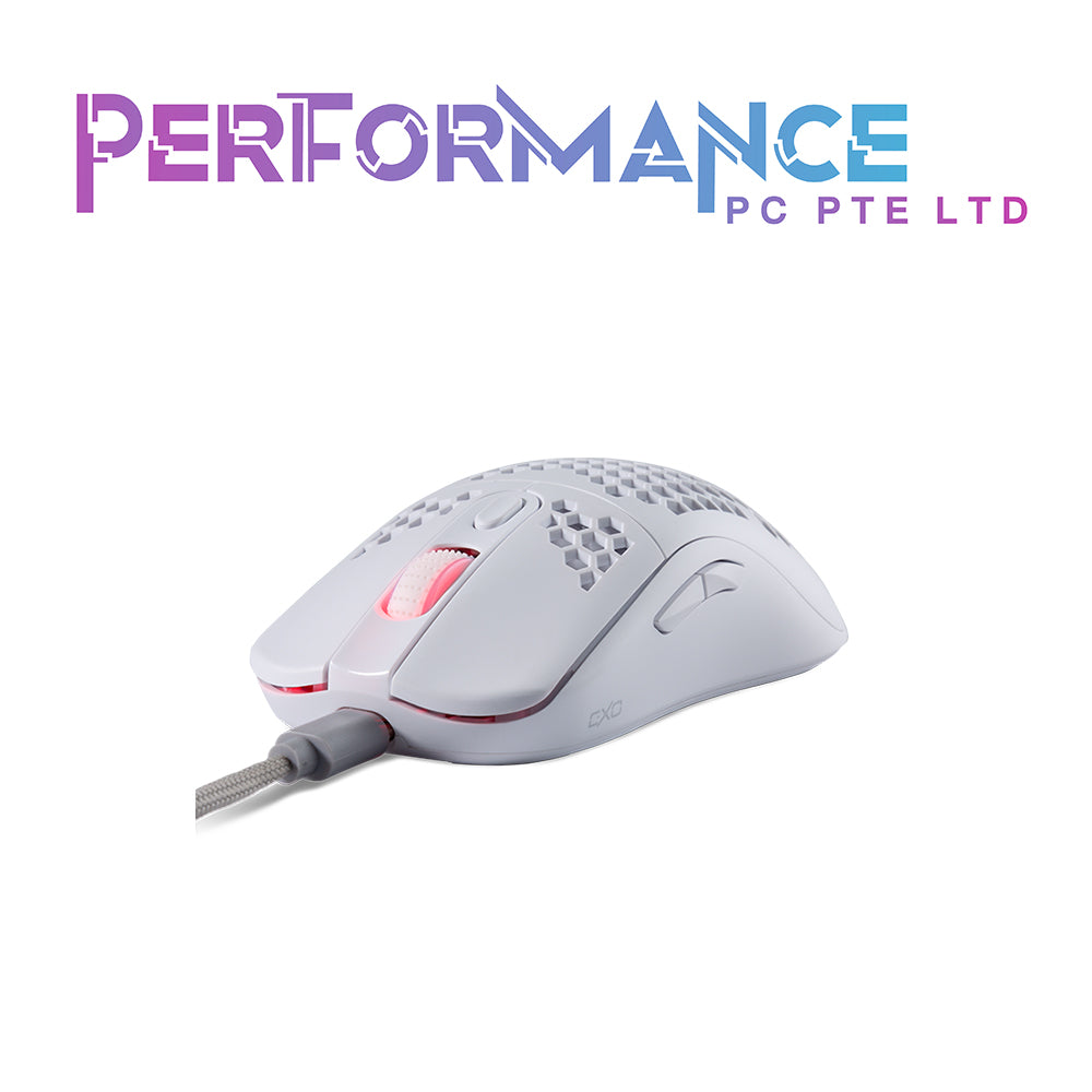Tecware Mouse - EXO Wireless, 16K DPI RGB Gaming Mouse White/Black (1 YEAR WARRANTY BY TECH DYNAMIC PTE LTD)