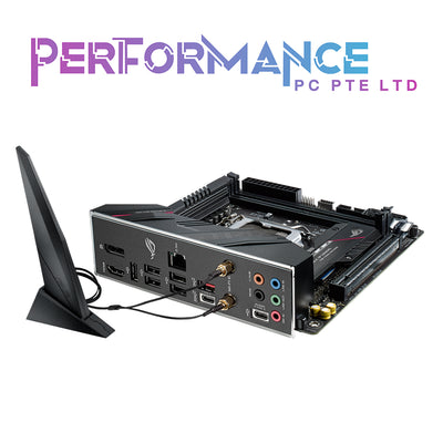 ASUS ROG STRIX B560-I GAMING WIFI Intel B560 LGA 1200 Mini-ITX motherboard with PCIe 4.0, 8 teamed power stages, WiFi 6 (802.11ax), Realtek 2.5 Gb Ethernet (3 YEARS WARRANTY BY AVERTEK ENTERPRISES PTE LTD)