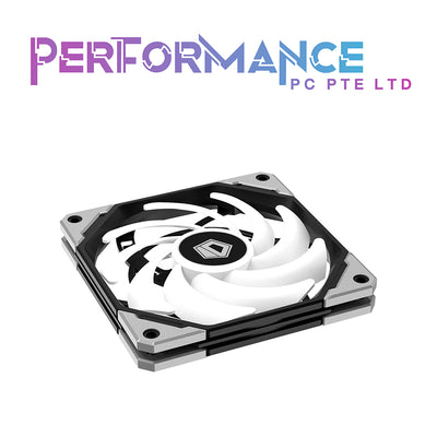 ID-COOLING NO12015 XT ARGB SNOW/BLACK PWM SLIM FAN (3 Year Warranty By Tech Dynamic Pte Ltd)